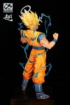 1/7 Scale Dynamic Battle Super Saiyan 2 Son Goku - Dragon Ball Statue - C3 Studios