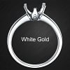 AUAOJEWEL 1.5Carat Asscher Cut Moissanite Wedding Ring 925 Sterling Silver Real Gold 18K 9K Original Jewellery Friendship Gifts