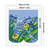 Dragonfly - 9CT Partial Beaded Cross Stitch Kit(29x32cm)