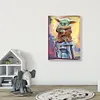Yoda - 11CT Stamped Cross Stitch - 36*46cm