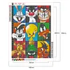 Character Combination-Full Round Diamond Painting 40*50cm
