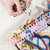 Cartoon Bear Embroidery Floss Row Line Board Cross Stitch Thread Holder
