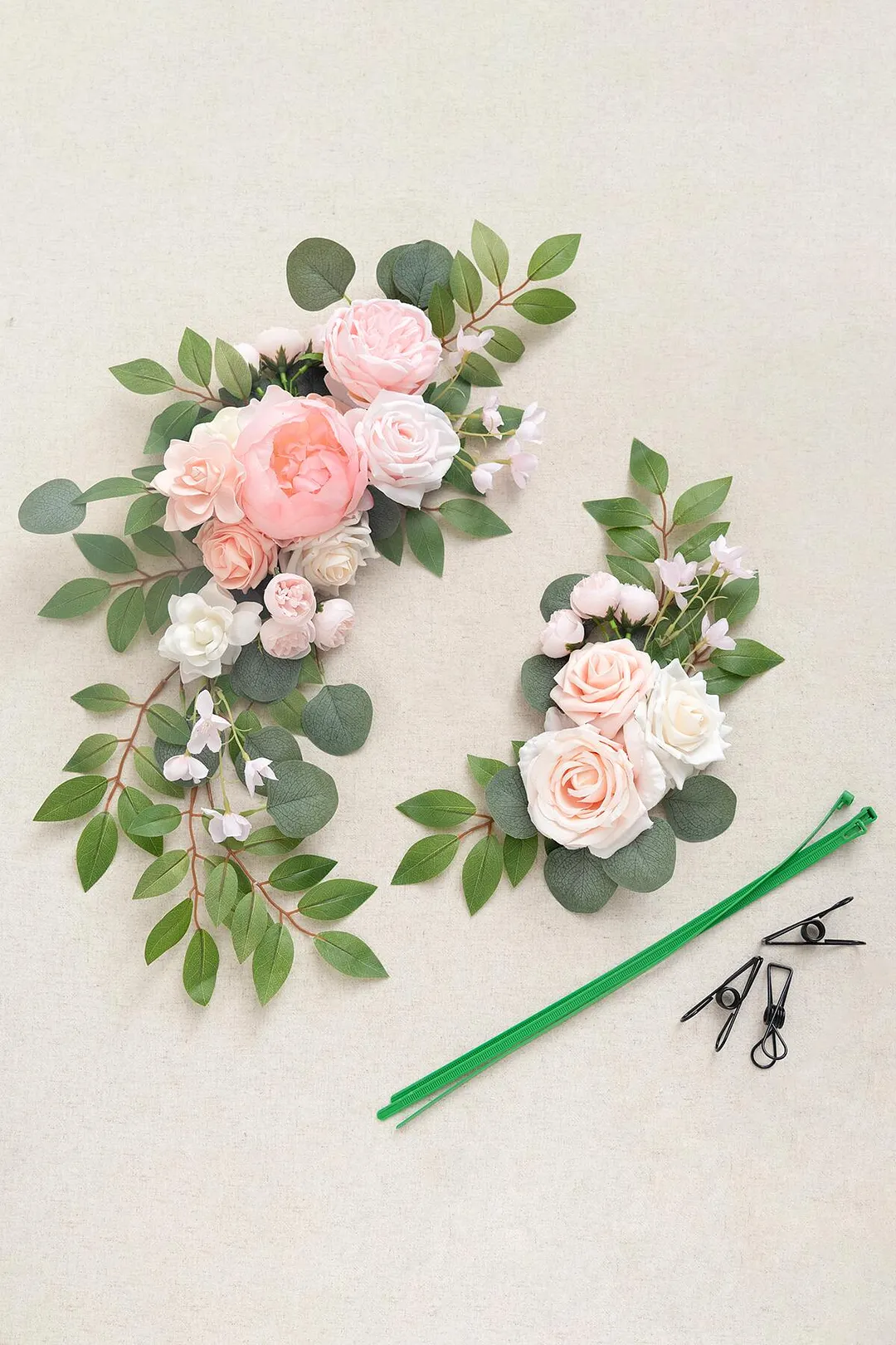 Flower Sign Decor in Blush & Cream