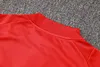 Joyfball 2024/2025 Manchester United Half-Pull Training Suit Red Football Shirt 1:1 Thai Quality