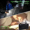 AM FM SW Emergency Power Bank SOS Alarm LED Light Hand Crank Solar Weather Radio