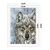 Stamped Cross Stitch-Wolf ( 21 x 30cm)