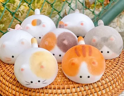 タバスクイーズ　猫　コンプリートセット 猫のスクイーズ