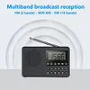 FM AM SW Stereo Radio Speaker 2 Antenna 2.1 Channel Full Band MP3 Player (Red)