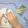 Cross Stitch Embroidery Needle Insert Bag DIY Sewing Knit Thread Pin Pouch