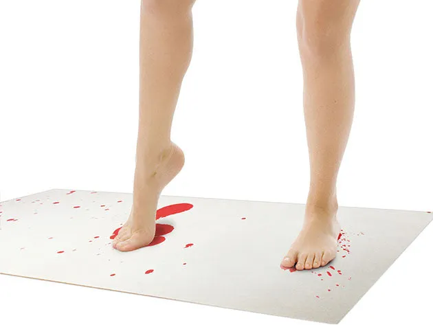 Halloween Blood Bath Mat