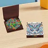 Butterfly Diamond Painting Notecard Box Gem Art Sticky Note Holder for DIY Art