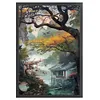Late Autumn In Jiangnan-11CT Stamped Cross Stitch 50*70cm/19.69*27.56in(Big Size)