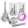 Integrated PVC Pipe Thread Cutting Tool for 1/2 3/4 inch Pipe & Electric Drill
