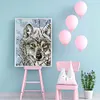 Wolf-11CT Counted Cross Stitch Kit(27*39cm)