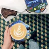 7pcs Cup Coasters Creative DIY Anti Slip Coasters Honeycomb Shape