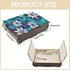 (US Local)Diamond Painting Storage Box DIY 5D Diamond Painting Jewelry Box (Flower A)