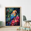 Parrot Flower - 11CT Stamped Cross Stitch 40*50cm/15.75*19.69in