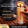 Telescopic Camping Light USB Rechargeable Camping Lantern Table Lamp for Camping