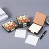 Cross Leather Diamond Art Note Box with 160 Sheets of Paper for Adults Beginners