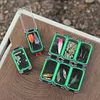Expandable Fishing Tackle Box Luminous Waterproof Magnetic Tools Storage Box