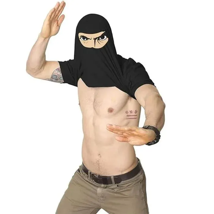 GrootWear  NINJA DISGUISE T-SHIRT (Buy 2 Free Shipping)
