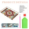 Acrylic Special Shaped Mandala Pattern 5D Diamond Painting Tray Art Craft Decor