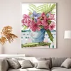 Flower -14CT Counted Cross Stitch Kit(26*34cm)