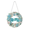Diamond Painting Beach Wreath Pendant for Home Window Wall