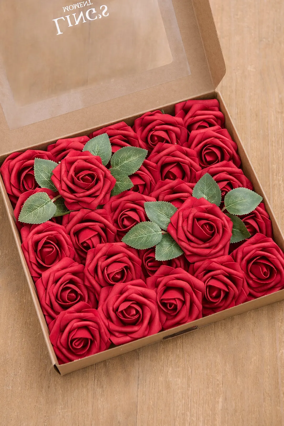3" Foam Rose with Stem - 56 Colors