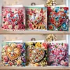 6Pcs Diamond Painting Greeting Card Heart Diamond Handmade Card for Friends