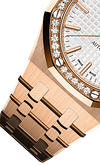 Rose Gold 904L Steel Silver White Dial - Watches - 37mm