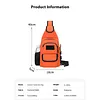 Waterproof Chest Bag Multiple Pockets Sports Bag for Outdoor Camping Sling Bag