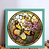 (Counted/Stamped) Butterfly - 18CT Cross Stitch 20*20cm/7.87*7.87in