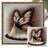(Multi Style)Piano Girl-Full Embroidery 3 strands 11CT Stamped Cross Stitch-50*50CM