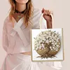 Diamond Painting Shopping Bag 5D Gem Dots Art Commute Bag Kit