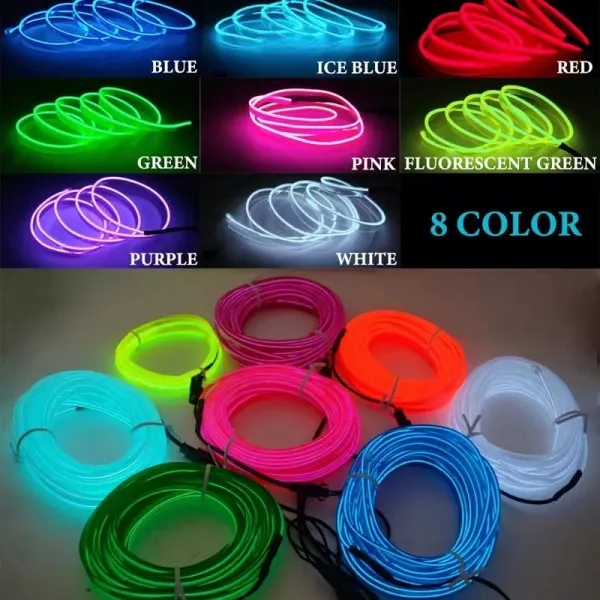 Car Atmosphere Light Atmosphere Cold Light Car Accessories Modification Free Wiring Light Belt