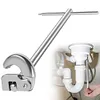 11in Adjustable Basin Wrench Tap Nut Spanner Sink Faucet Wrench for Tight Spaces