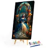 Flower Girl-Paint by Numbers Acrylic Painting 40*60cm