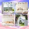 5Pcs DIY Diamond Painting Wind Chimes Crystal Window Suncatcher Craft Set Birthday Gifts Home Garden Decor