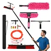[US Local Warehouse] Solar Panel Cleaner Extendable Solar Panel Washing Tool for Solar Panel Roof Car