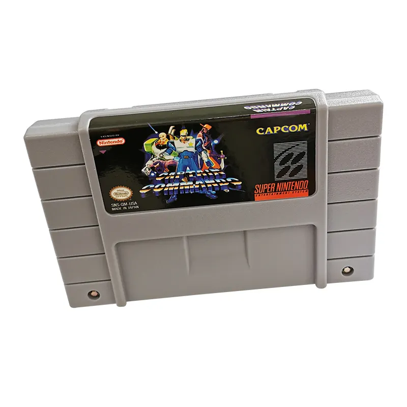 Captain Commando SNES For Super Nintendo Entertainment System - 16 Bit US Version Game Cartridge