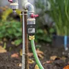 Digital Water Flow Meter IPX5 Waterproof Water Consumption Test Meter for Garden