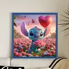Stitch Holding A Rose-11CT Stamped Cross Stitch 40*40cm/15.75*15.75in