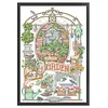 【SALE】In The Garden-14CT Counted Cross Stitch 29*44cm/11.42*17.32in