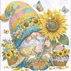Dwarf - 9CT Partial Beaded Cross Stitch Kit(40x40cm)