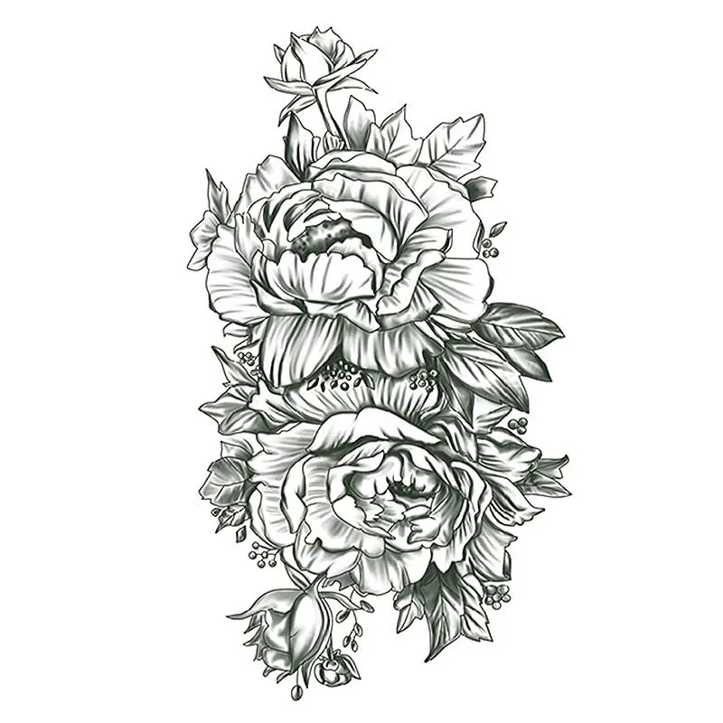 2021 New Fashion Geometry cool Temporary Tattoo Sticker Women Minimalist lines pattern Body Art New Design Fake Men Tattoos