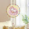 DIY Diamond Painting Double-sided Rotatable Hanging Wind Chime Suncatcher Hanging Kit