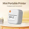 Mini Printer BT Portable Thermal Printer Label Maker for Notes Photos Labels