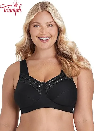 Triumph - (3db) Női vezet&eacute;k n&eacute;lk&uuml;li pamut melltart&oacute;