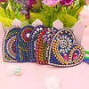 5pcs DIY Diamond Painting Keychain Full Drill Bag Love Hanging Ornaments